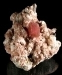 Rhodochrosite with Bertrandite and Smokey Quartz from Kara-Oba W deposit, Betpakdala Desert, Qaraghandy Oblysy (Karaganda Oblast), Kazakhstan [394]