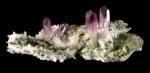 Quartz, var. Amethyst with Edipode from Mun. de Profesor Rafael Ramirez (Las Vigas), Veracruz, Mexico [647]